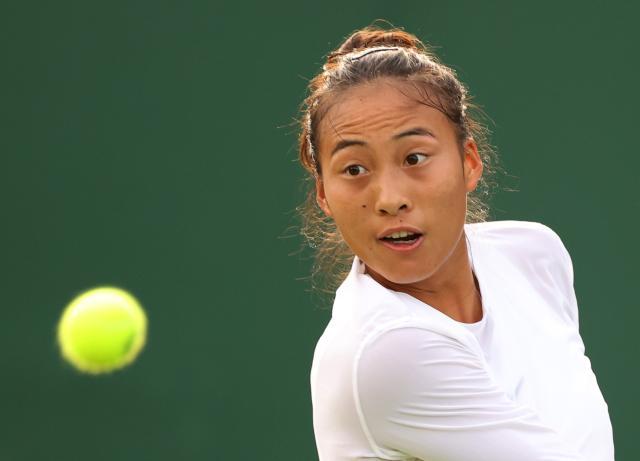 对话郑钦文：与上一次草地赛相比 这次有很多进步